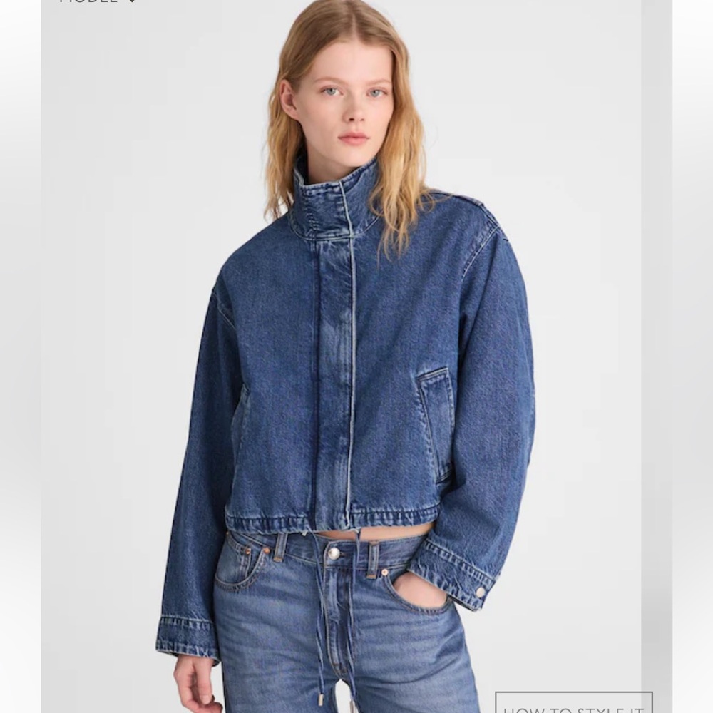 Madewell Denim Cropfield Jacket (XXS)
Sold out online!
